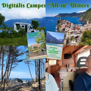 Digitális camper útitervek – komplett, azonnal letölthető csomag