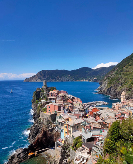 Cinque-Terre panorámakép